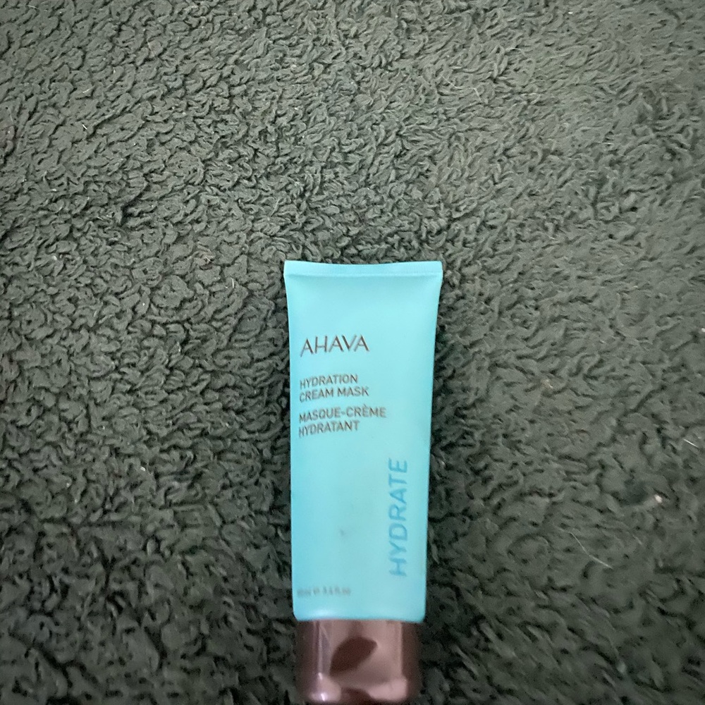 Ahava hydration cream mask.